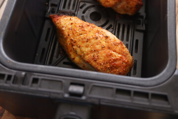 chicken on the Airfryer grill
