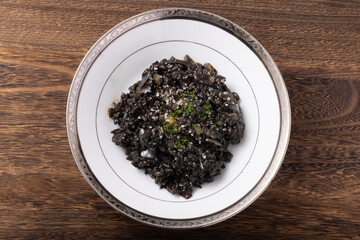 イカ墨リゾット