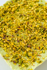 Pistachio fudge