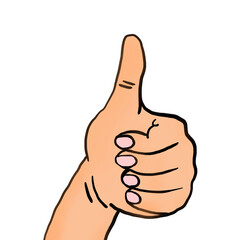 Various gestures of human hands isolated on PNG.