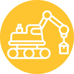 Crane Vector Icon
