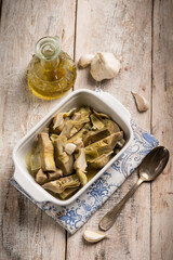 sauteed artichoke traditional italian recipe