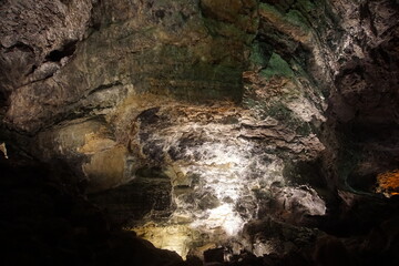 Cueva de los Verdes, Lanzarote, Green Cave, November 2022