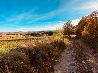 autumn in the mountains