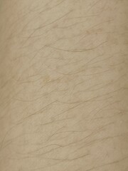 It is a picture of a young woman's skin with natural lines appearing on her skin.