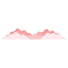Pink Cloud Background