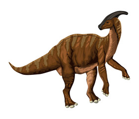 parasourolophus dinosaur prehistoric animal