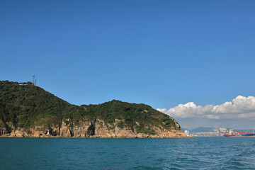 29 Nov 2022 the island , Kau Yi Chau, the outer harbour of hk