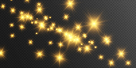 	
Brilliant gold dust vector shine. Glittering shiny ornaments for background. Vector illustration.
