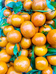 Pile of oranges fruit