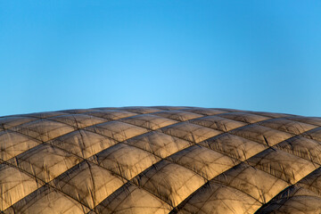 Inflatable dome detail
