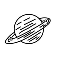 Doodle cosmos illustration, Doodle elements, Doodle line cosmos