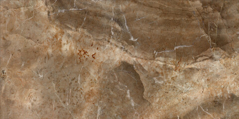 Brown marble stone texture. Glossy ceramic tile surface