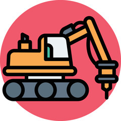 Crane Vector Icon
