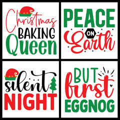 Christmas SVG Bundle  T shirt design vector file