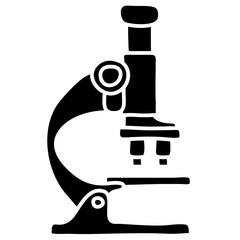 MICROSCOPE glyph icon