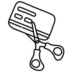 DEBT FREE line icon