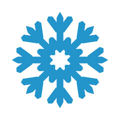 Snowflake icon. Subzero icon. Vector.