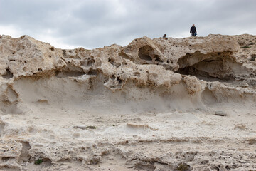 Trozo de duna fósil 