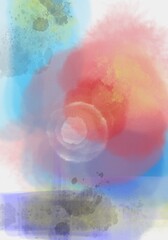 Naklejka premium rainbow in the sky