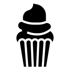 MUFFIN glyph icon