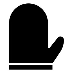 OVEN GLOVES glyph icon