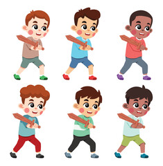 Kid Playing Toy Sword