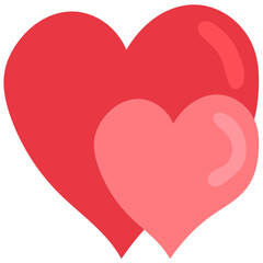 heart flat icon