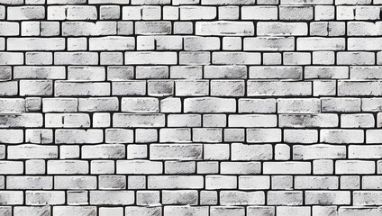 Obraz premium 白いレンガ壁の背景 テクスチャ