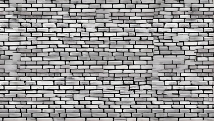 Obraz premium 白いレンガ壁の背景 テクスチャ