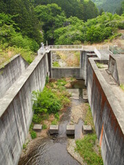 相沢川取水ダム　流入口