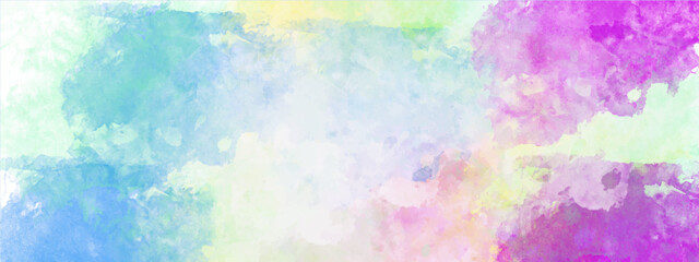 abstract watercolor background The white blue sky watercolor smoke cloudy sea beach pattern underwater image wallpaper background modern summer template offer page watercolor hand-painted background