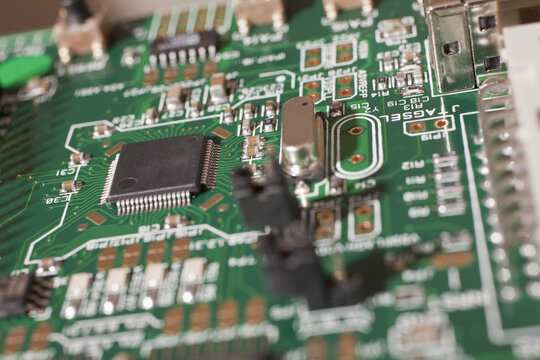 Detail of a circuit board