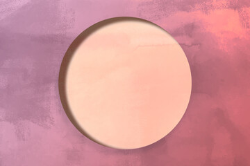 Abstract web banner template