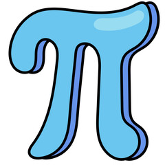 PI filled outline icon
