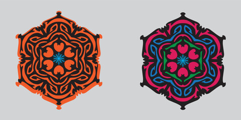 mandala Deasign Template