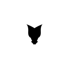 Flower bouquet icon. Simple style Flower shop poster background symbol. Make bouquet free sign. Flower brand logo design element. Flower bouquet t-shirt printing. Vector for sticker.