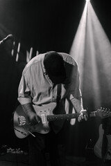 Obraz premium rock band performing