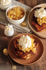 brioche perdue à l'ananas