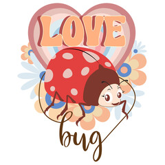 love bug valentine,s day design