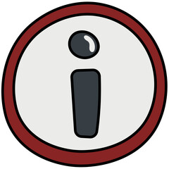 ALERT filled outline icon