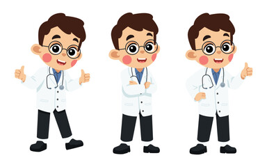 Kid in Doctor Costume