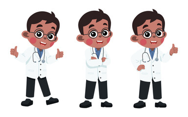 Kid in Doctor Costume