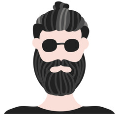 HIPSTER flat icon