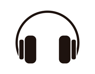 open headband headphones vector icon