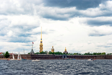 Naklejka premium Saints Peter and Paul Cathedral - Saint Petersburg, Russia