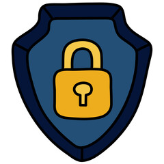 IDEA PROTECTION filled outline icon