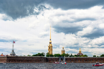 Fototapeta premium Saints Peter and Paul Cathedral - Saint Petersburg, Russia