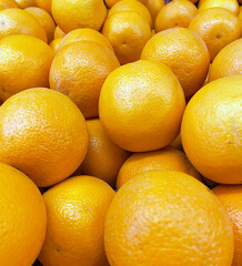 Oranges close up