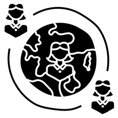 OUTSOURCE glyph icon